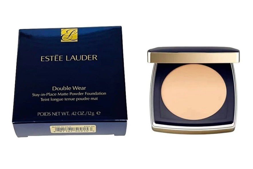 Estee Lauder Double Wear Stay in Place Matte Powder Foundation 1.0 oz 1C0 Shell