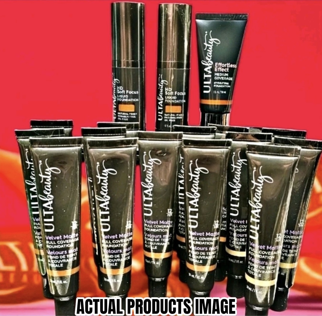 17pc ULTA BEAUTY Soft Focus Medium Full Effortless HD Coverage Foundation NEW