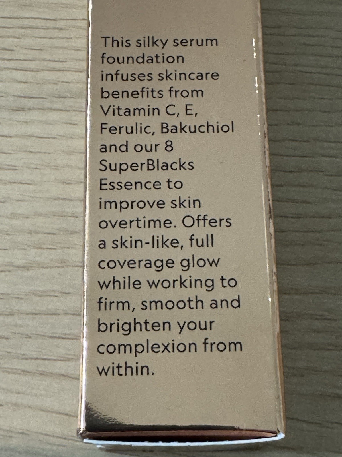 Yensa Super Serum Silk Foundation MEDIUM GOLDEN Vitamin C + E Ferulic Bakuchiol
