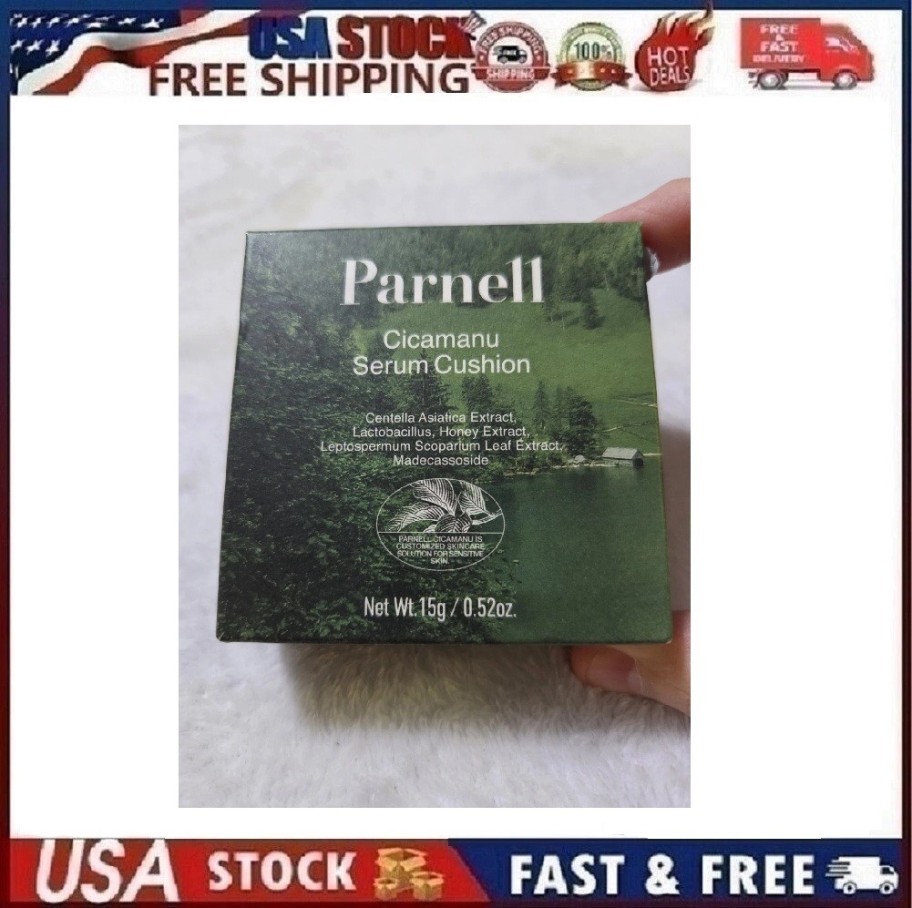 Parnell Cicamanu Serum Cushion, 40N Rich Cocoa, 0.52 oz (15 g) Expires 10/2027