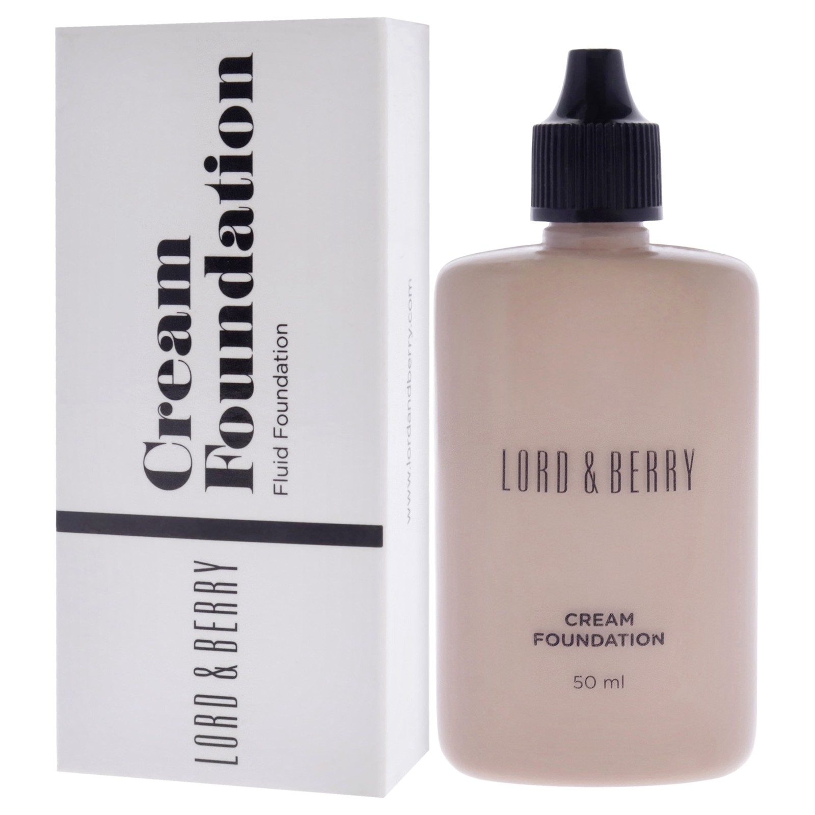 Cream Fluid Foundation – 8624 Sand by Lord and Berry for Women – 1.69 oz