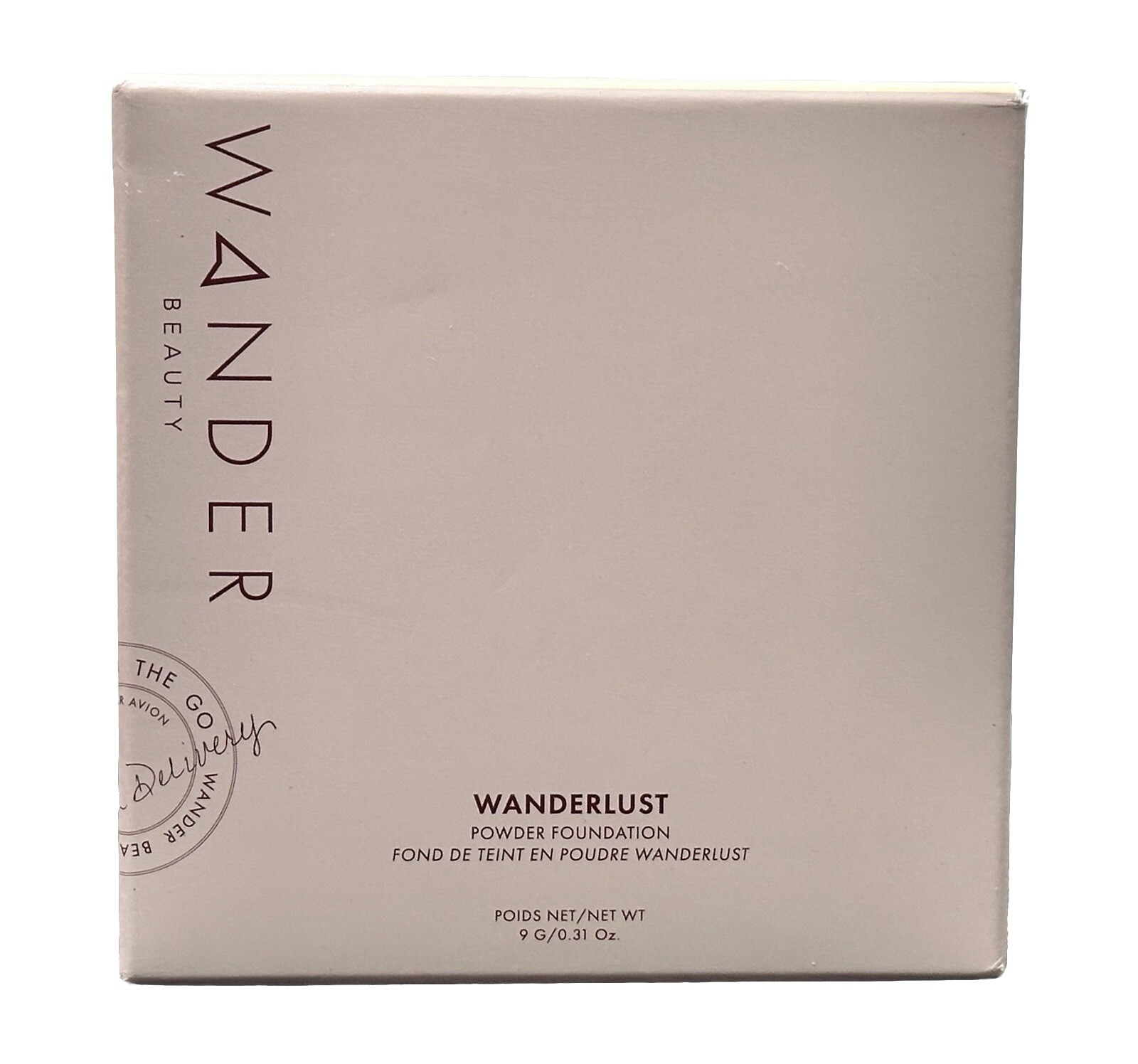 WANDERLUST POWDER FOUNDATION BY WANDER BEAUTY Shade is FAIR 0.31 oz NEW SEALED