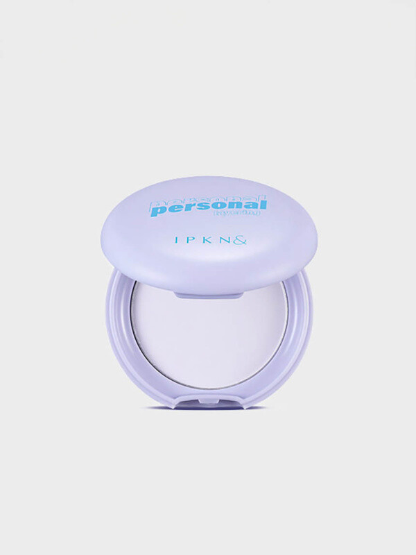 IPKN Personal Tone Correcting Blur Pact 5.5g 2 Colors Green/Lavender K-Beauty