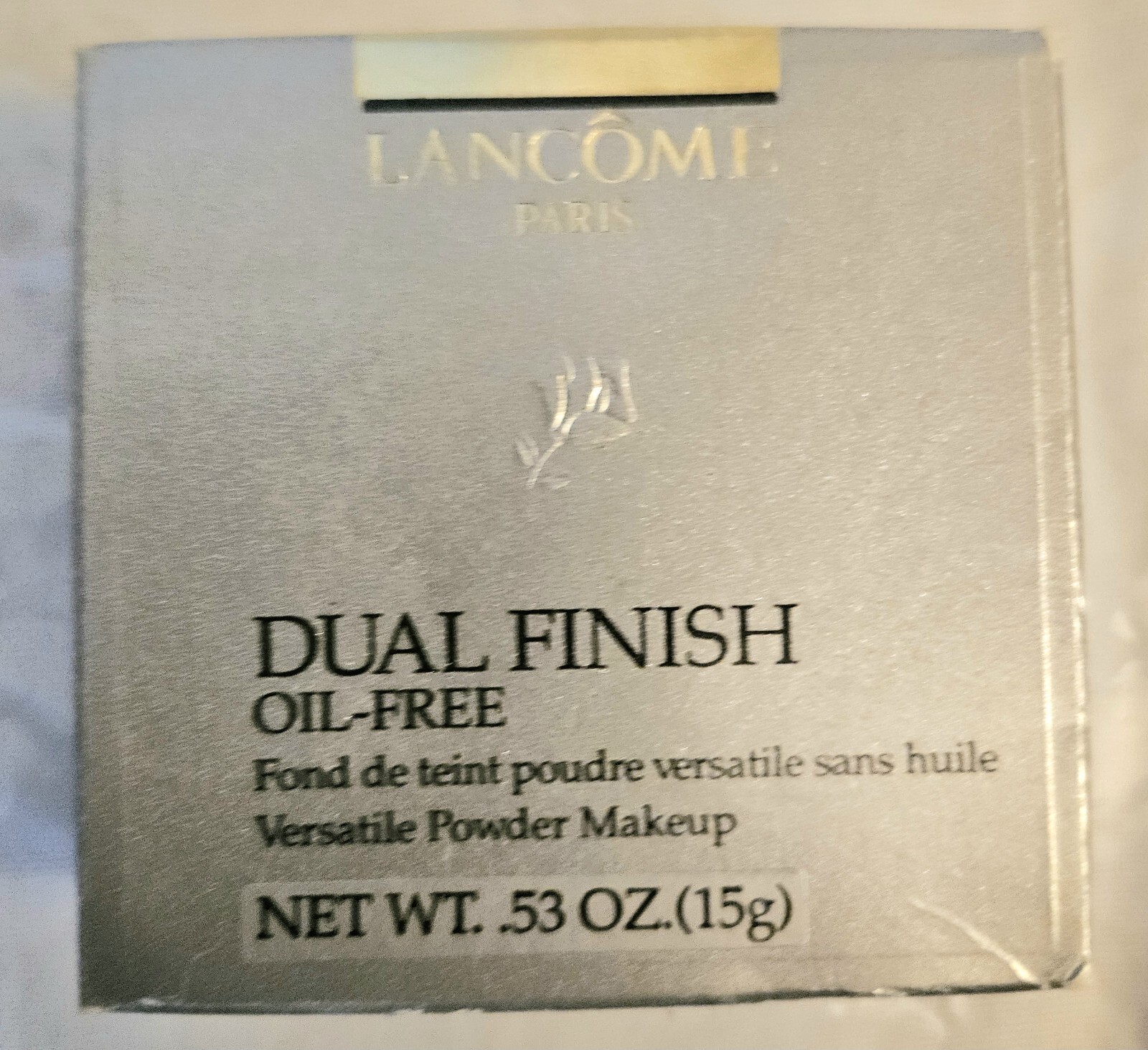 Lancome Dual Finish Powder & Foundation inone all day wear 0.53 oz