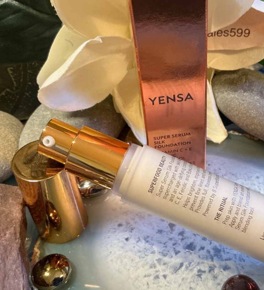 👍NEW Yensa Beauty Super Serum Silk Foundation ~FAIR 3~ 1 fl oz HTF!