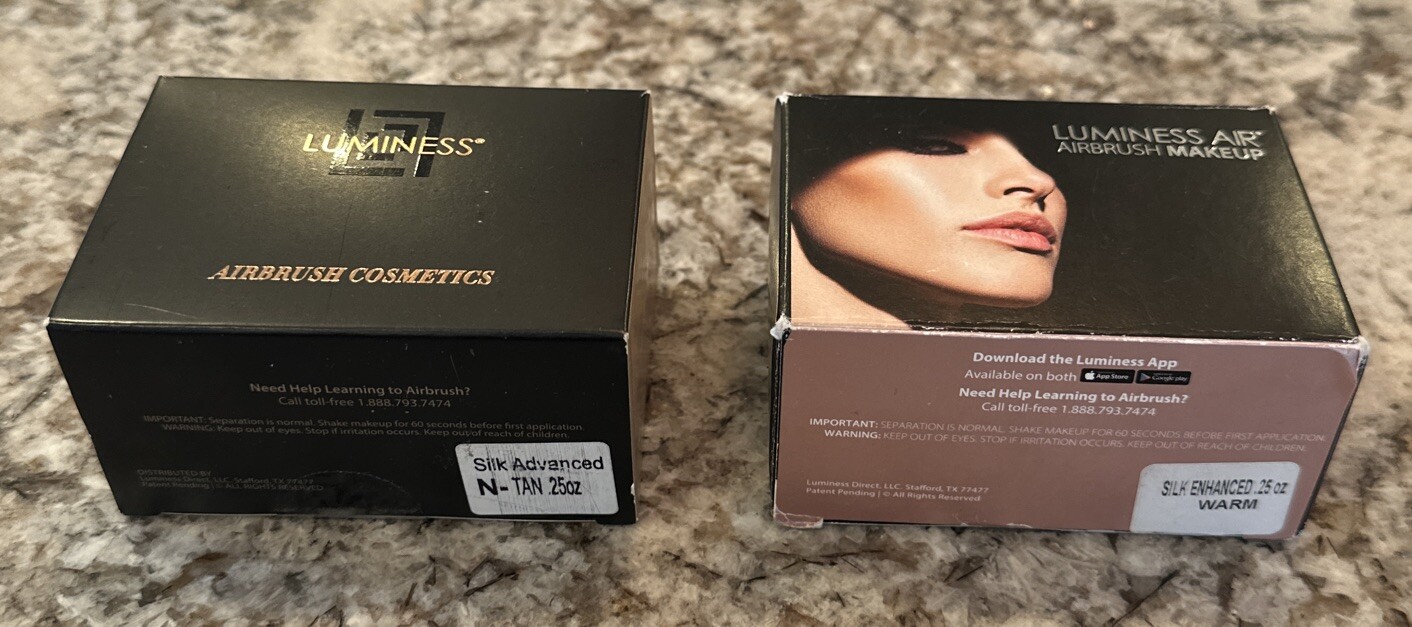 Pick Color – Luminess Airbrush Cosmetics Silk Advanced (8 Bottles In Ea. Box)