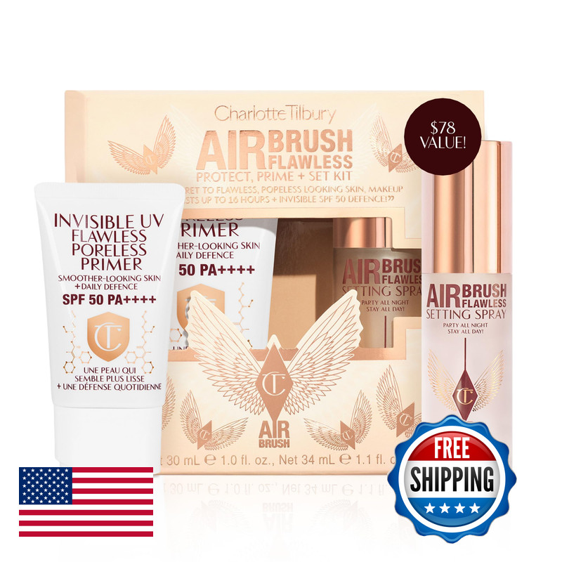 Charlotte Tilbury Protect Premium Makeup Kit – Invisible Uv Flawless Premiumr Sp