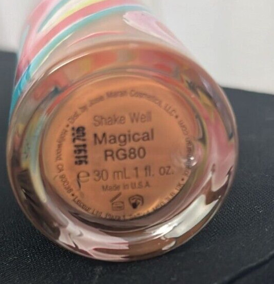 Josie Maran Vibrancy Argan Oil Foundation Fluid MAGICAL RG80 1 Fl. oz unbox