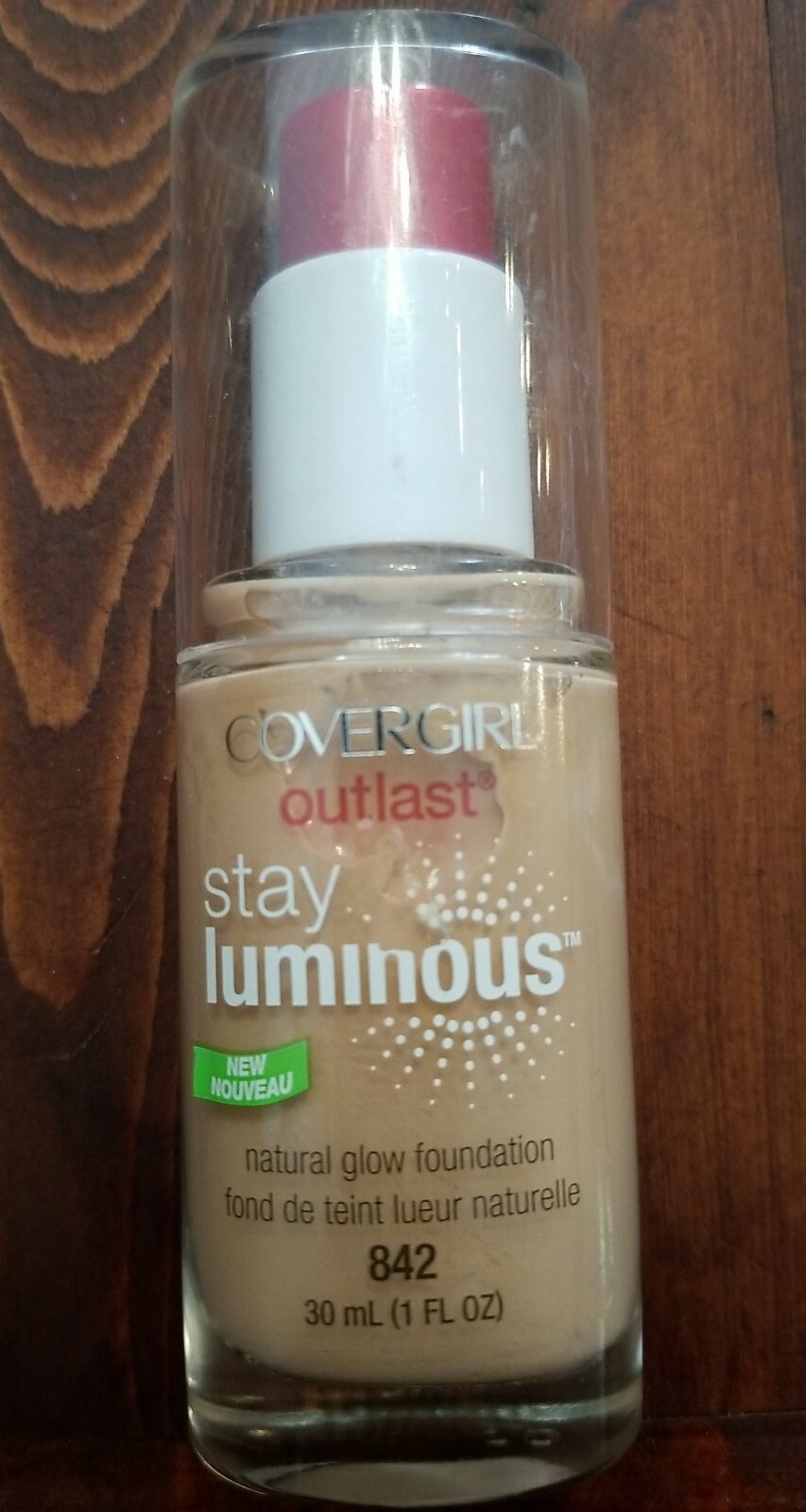 Covergirl Stay Luminous Natural Glow Foundation, Color 842