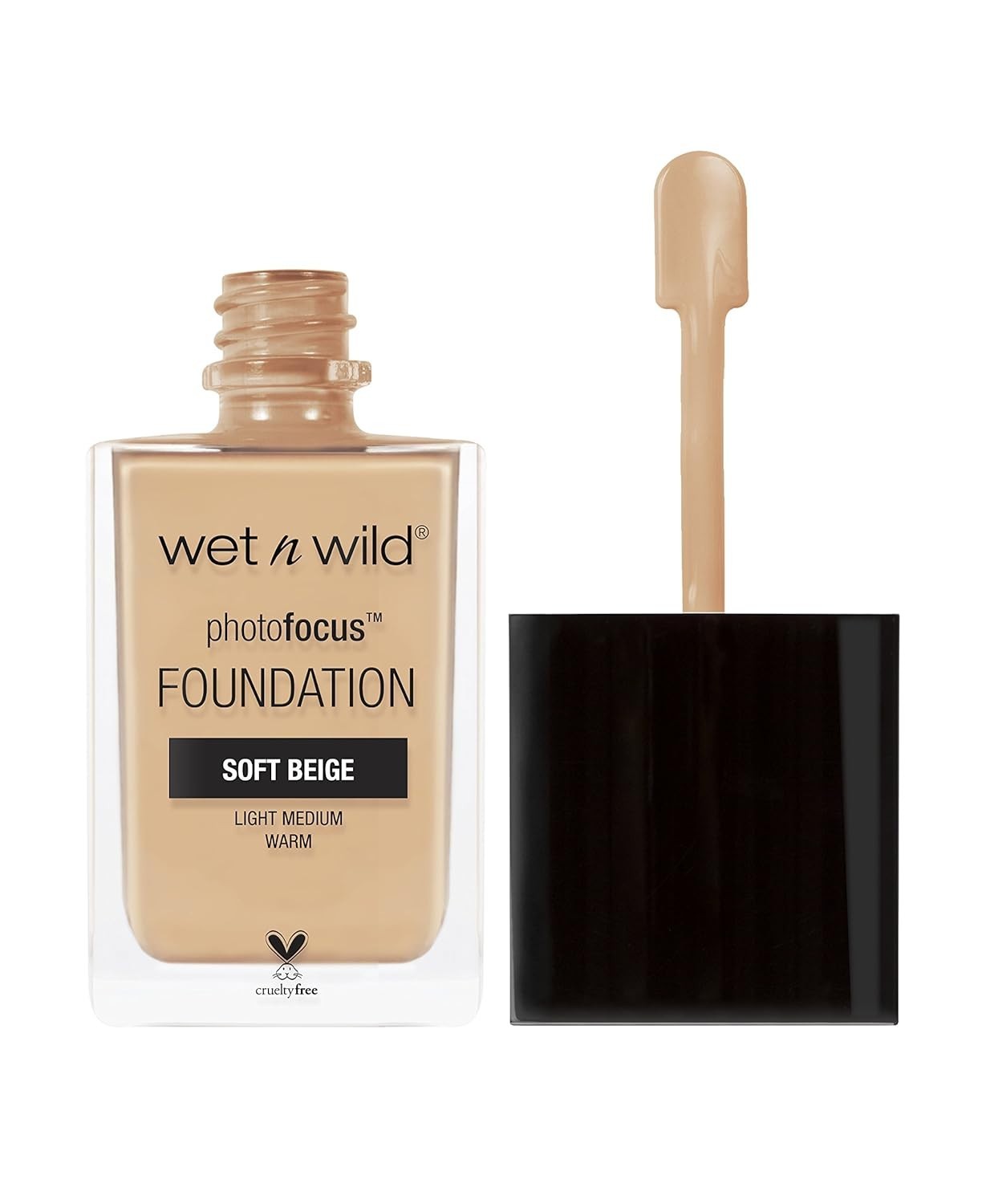 Hypoallergenic Photo Focus Liquid Foundation – Soft Beige, No Filter Perfection