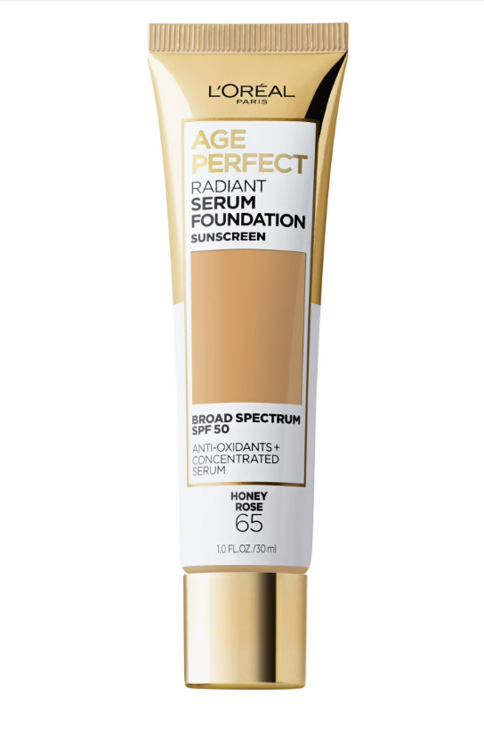 L’Oreal Age Perfect Radiant Serum Foundation SPF 50 Honey Rose 65 1.0 fl oz