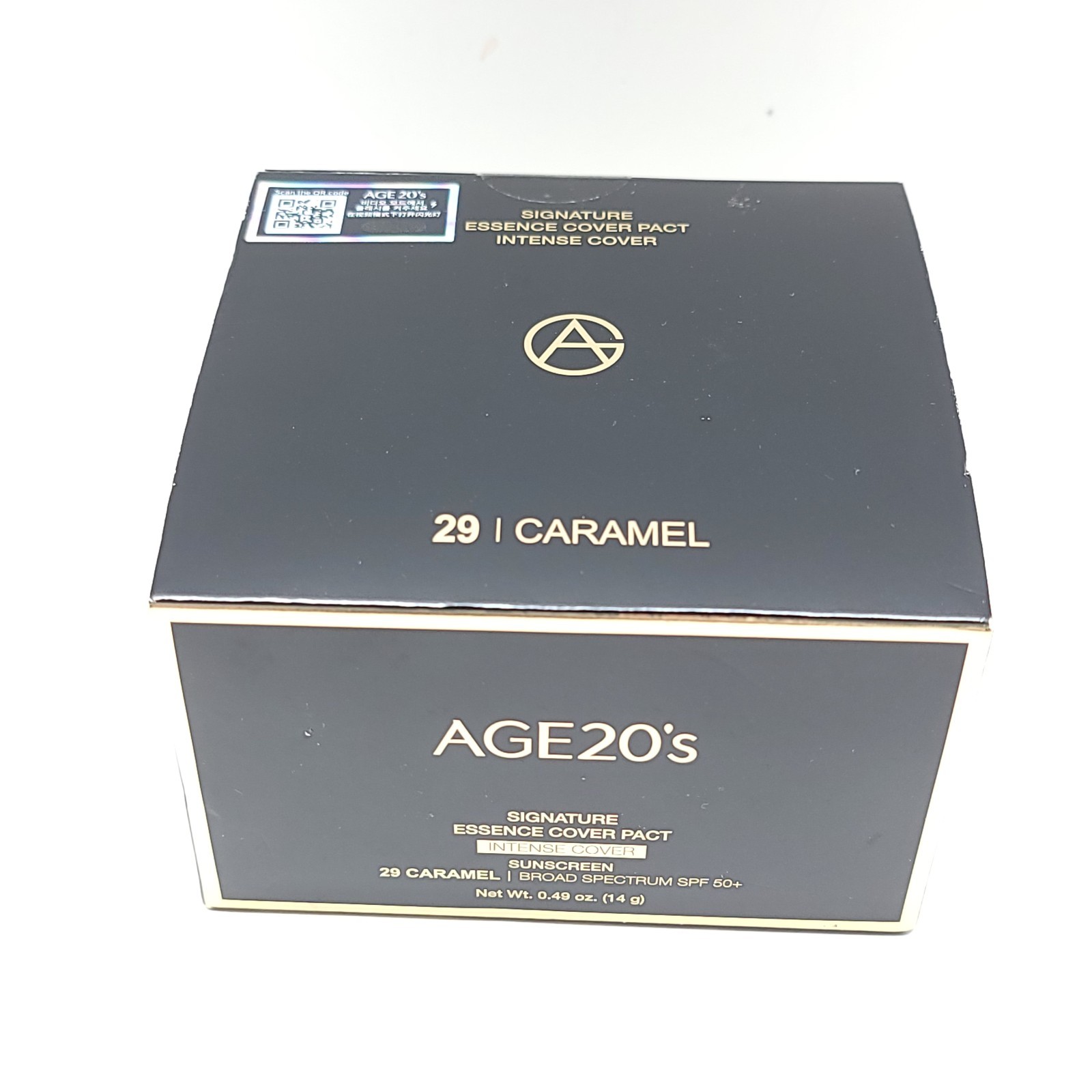 Age 20’s Signature Essence Cover Pact Intense Cover Sunscreen 29 Caramel 14g