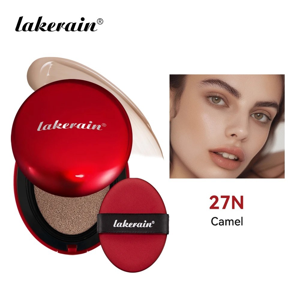 Sunscreen Cushion Foundation Full Coverage Waterproof Long Lasting Makeup Base