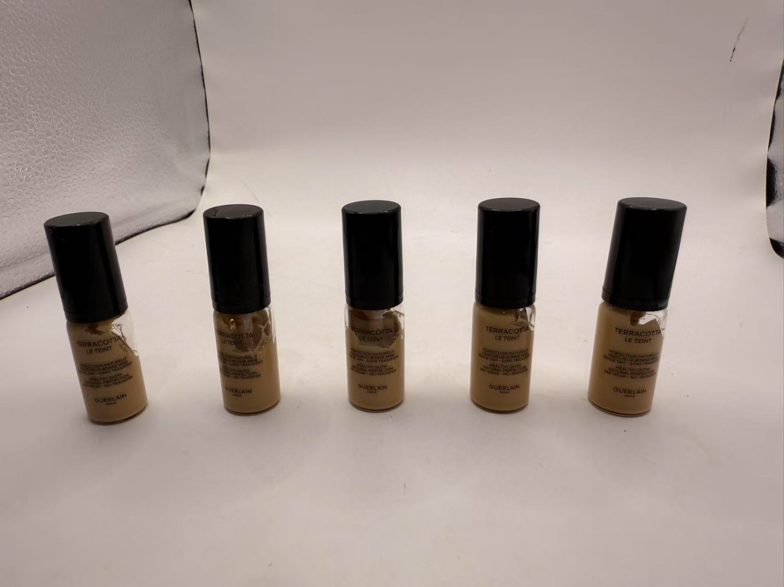 LOT OF 5 GUERLAIN TERRACOTTA LE TEINT 2N (5ML EACH)
