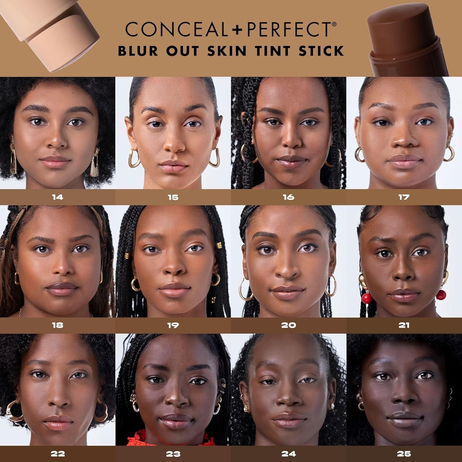 Conceal + Perfect Tinted Moisturizer Stick – Nourishing & Soft-Matte Finish