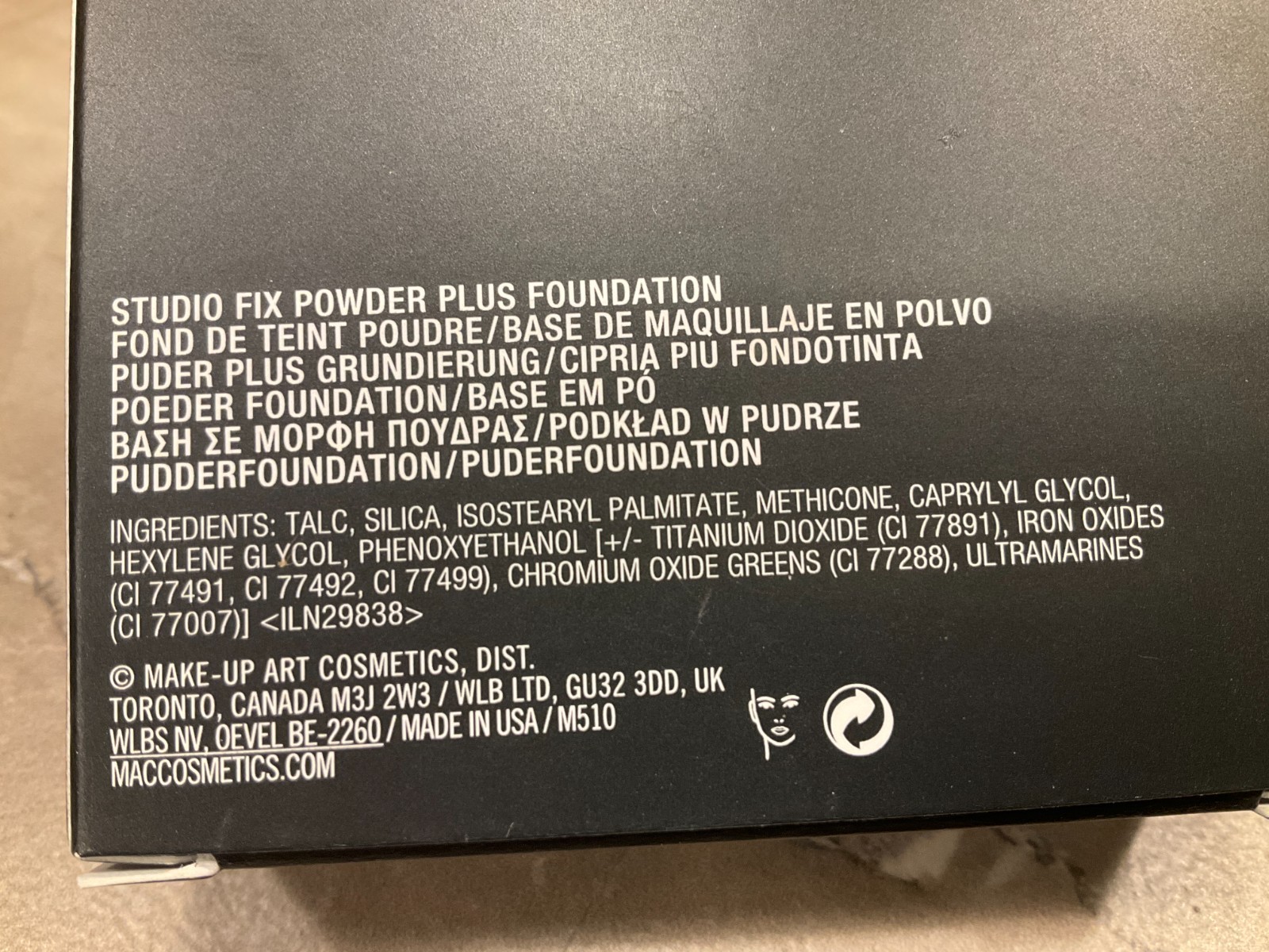 MAC Studio Fix Powder Plus Foundation, Original Formula (Pick Your Shade) NIB