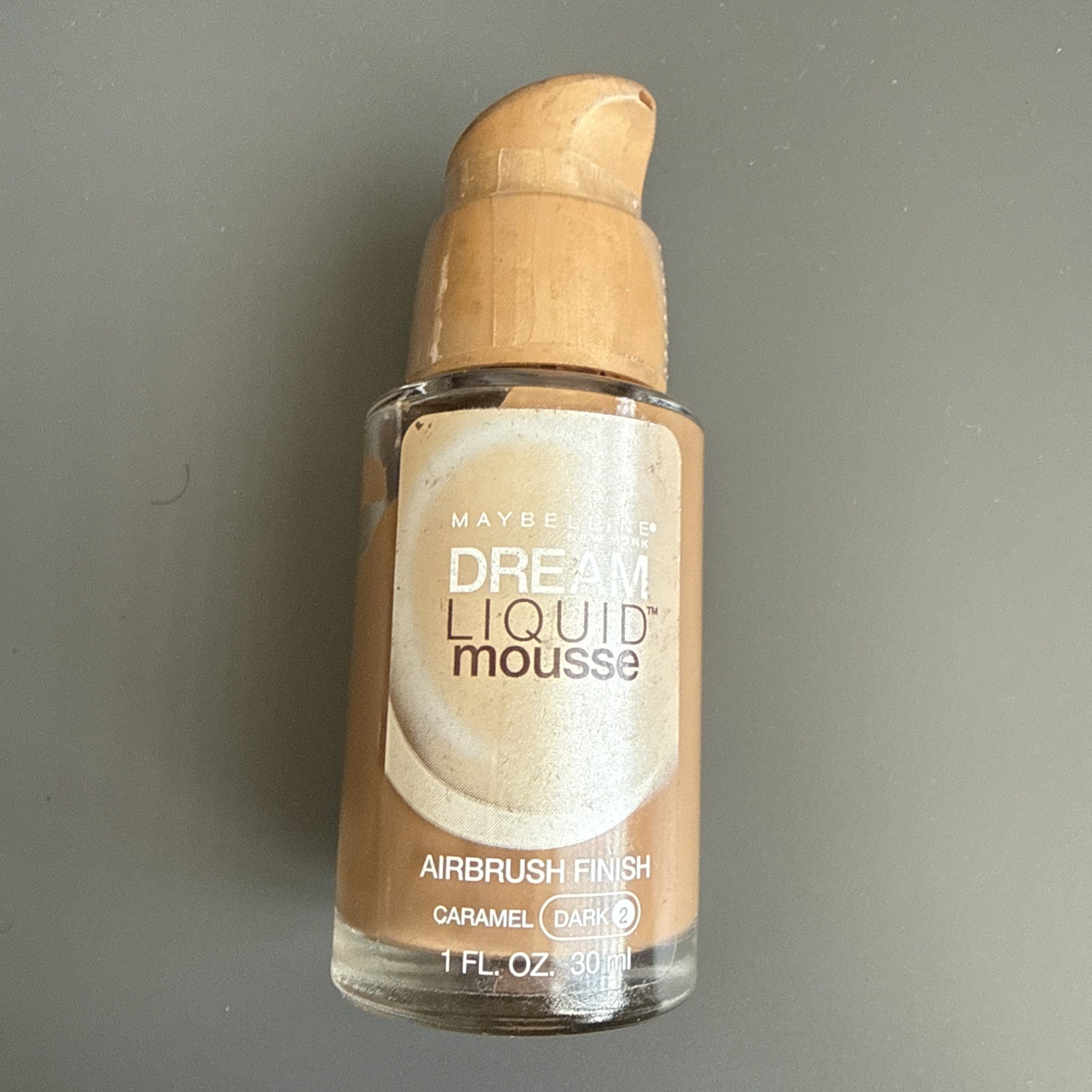 Maybelline Dream Satin Mousse Foundation Airbrush Finish CARAMEL DARK 2