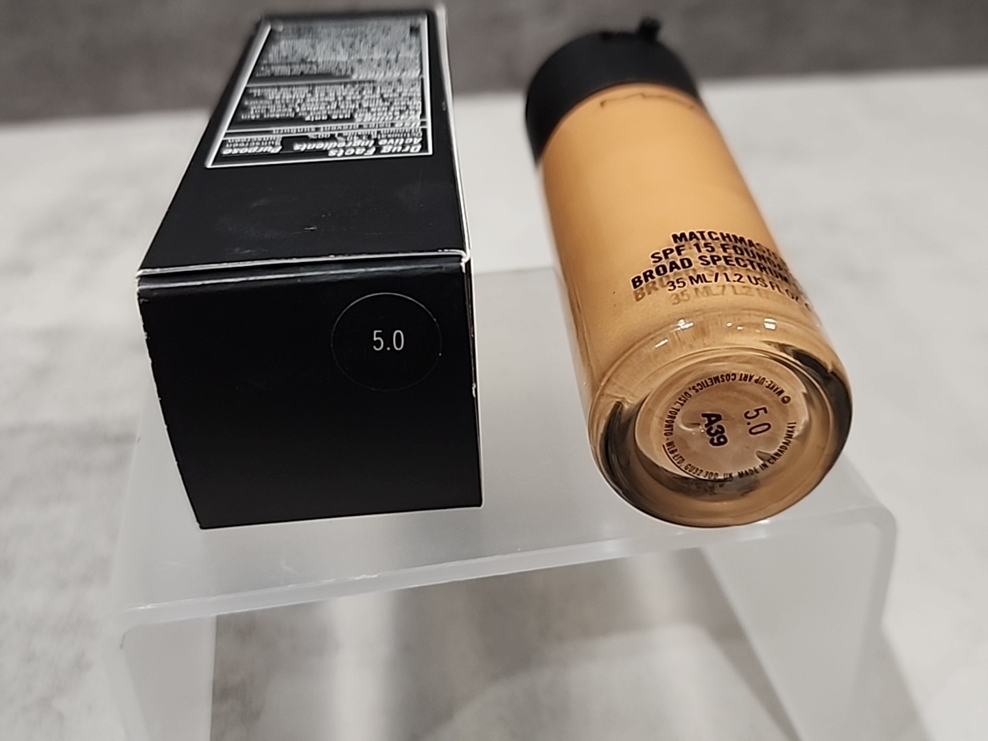 MAC Matchmaster SPF15 Foundation #5.0 Full Size 35mL / 1.2 Oz. NEW DISCONTINUED