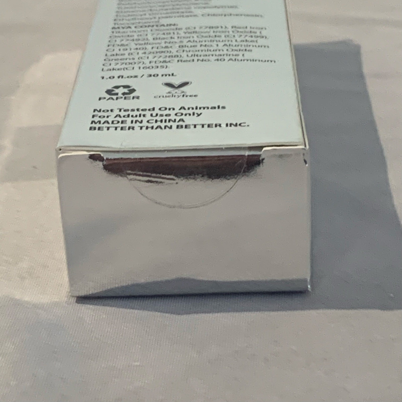 BEYOND IDOL HD-Foundation #RM40 1 oz Liquid Makeup New in Box
