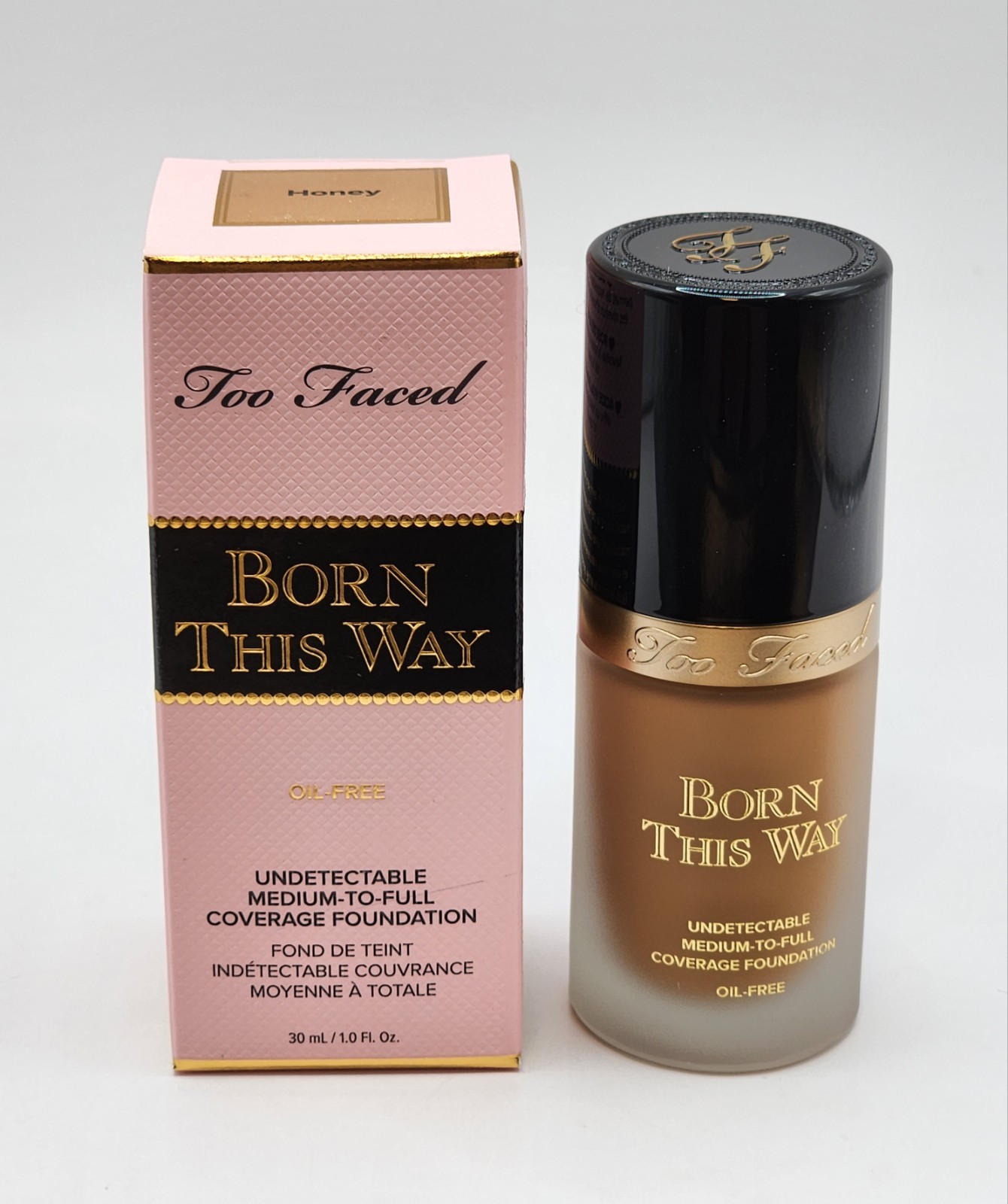 Too Faced Born This Way Medium To Full Coverage Foundation HONEY 1oz /30ml New