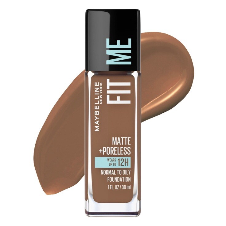 2 Maybelline Fit Me Matte + Poreless Foundations #362 TRUFFLE