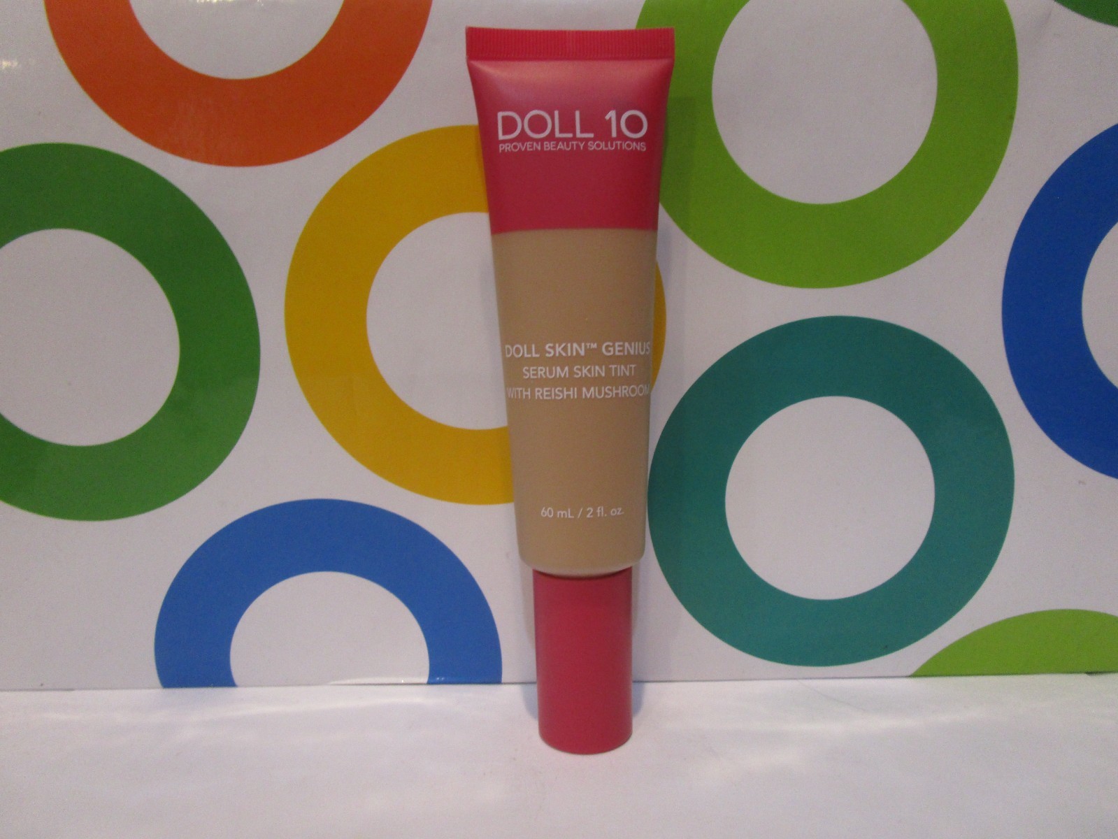 DOLL 10 ~ DOLL SKIN GENIUS SERUM SKIN TINT ~ TAN ~ 2 OZ