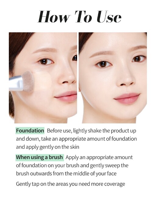 ETUDE Double Lasting Cover Foundation 30g VEGAN Foundation Korea Makeup 4Colors