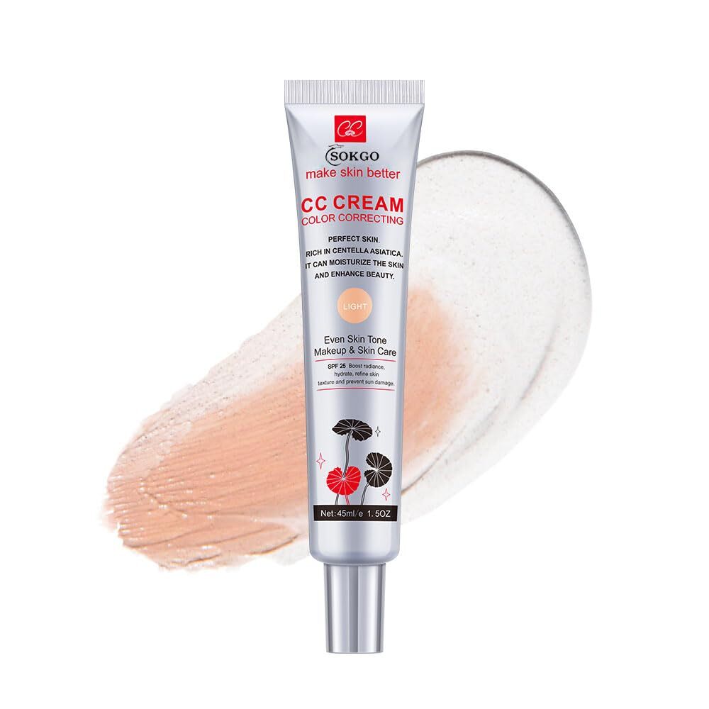 NIB New ERBORIAN CC CRÈME Face Cream Skin Perfector CLAIR Full Size KOREAN Skin