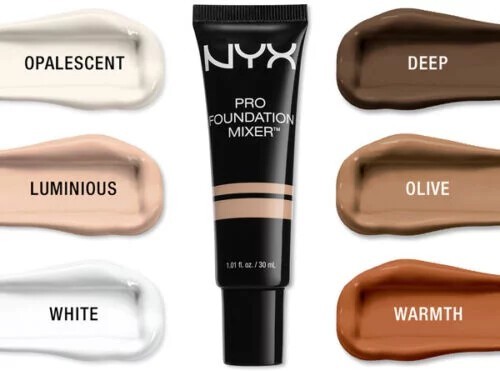 NYX Pro Foundation Mixer Tester 30 ml x 2 pcs – Multiple Colors Available