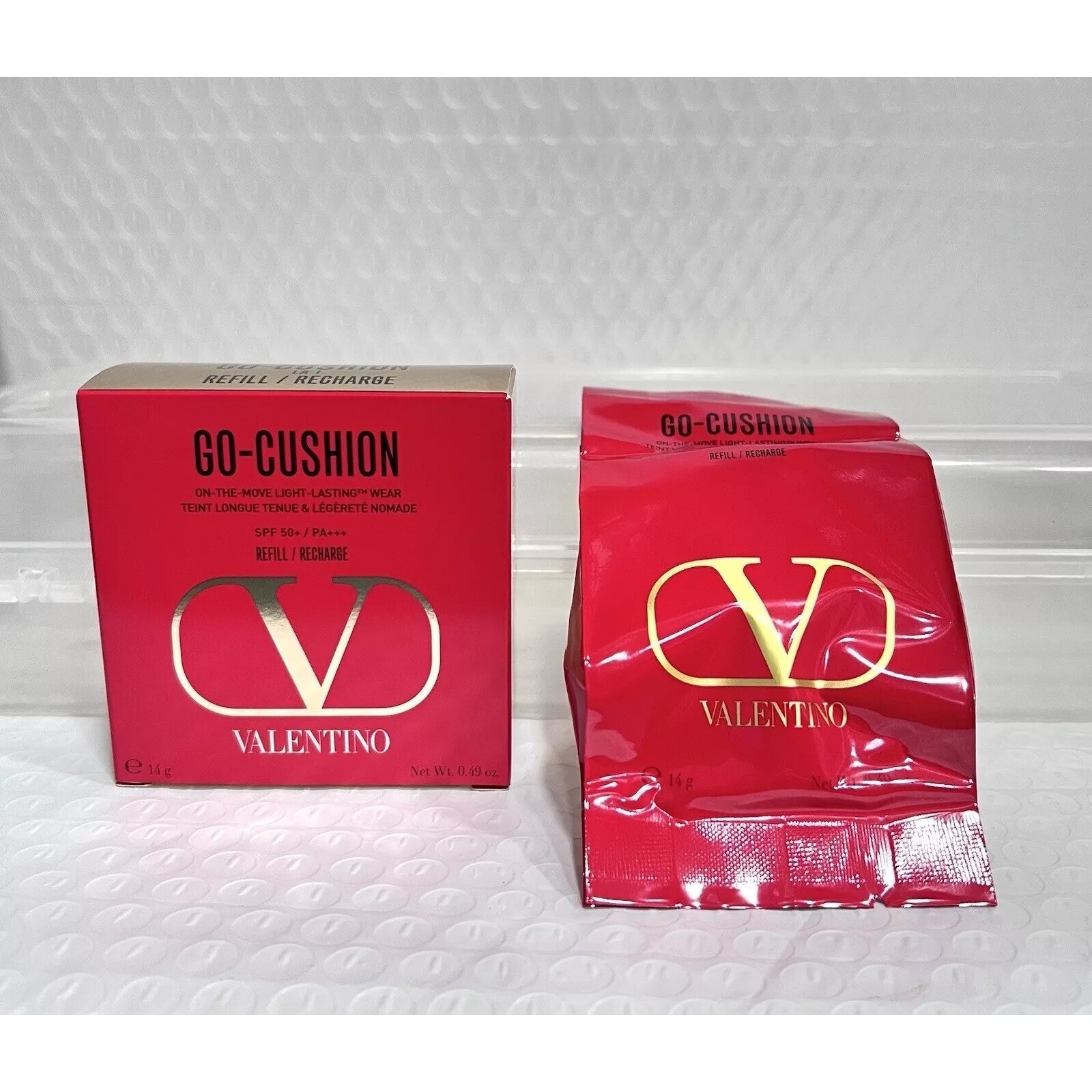 Valentino Beauty Go Cushion Refill 14g LN2 Light Neutral 2 NIB Full Size