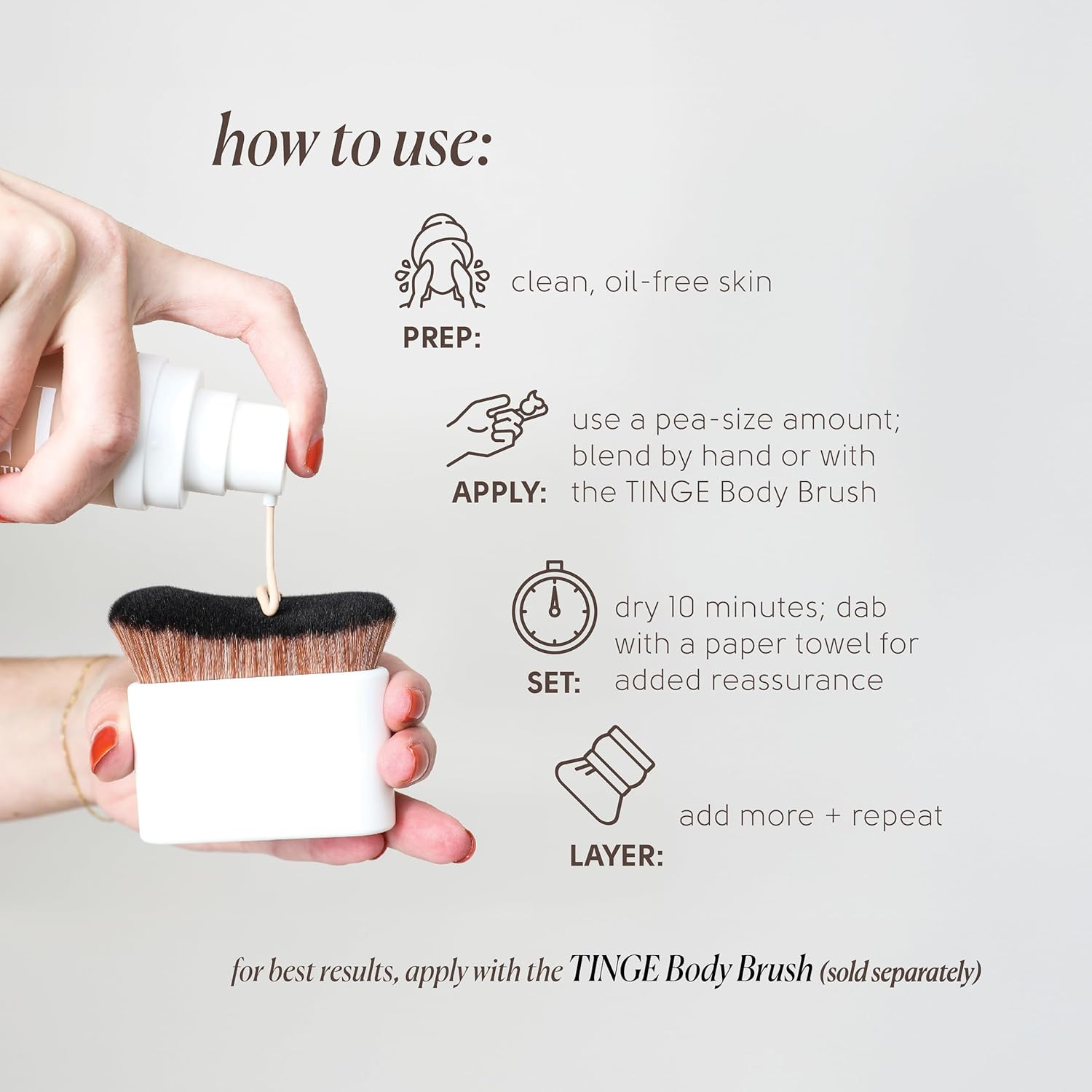 Body Makeup, Water & Transfer Resistant, Medium Coverage Cream, Lasts up to 48 H