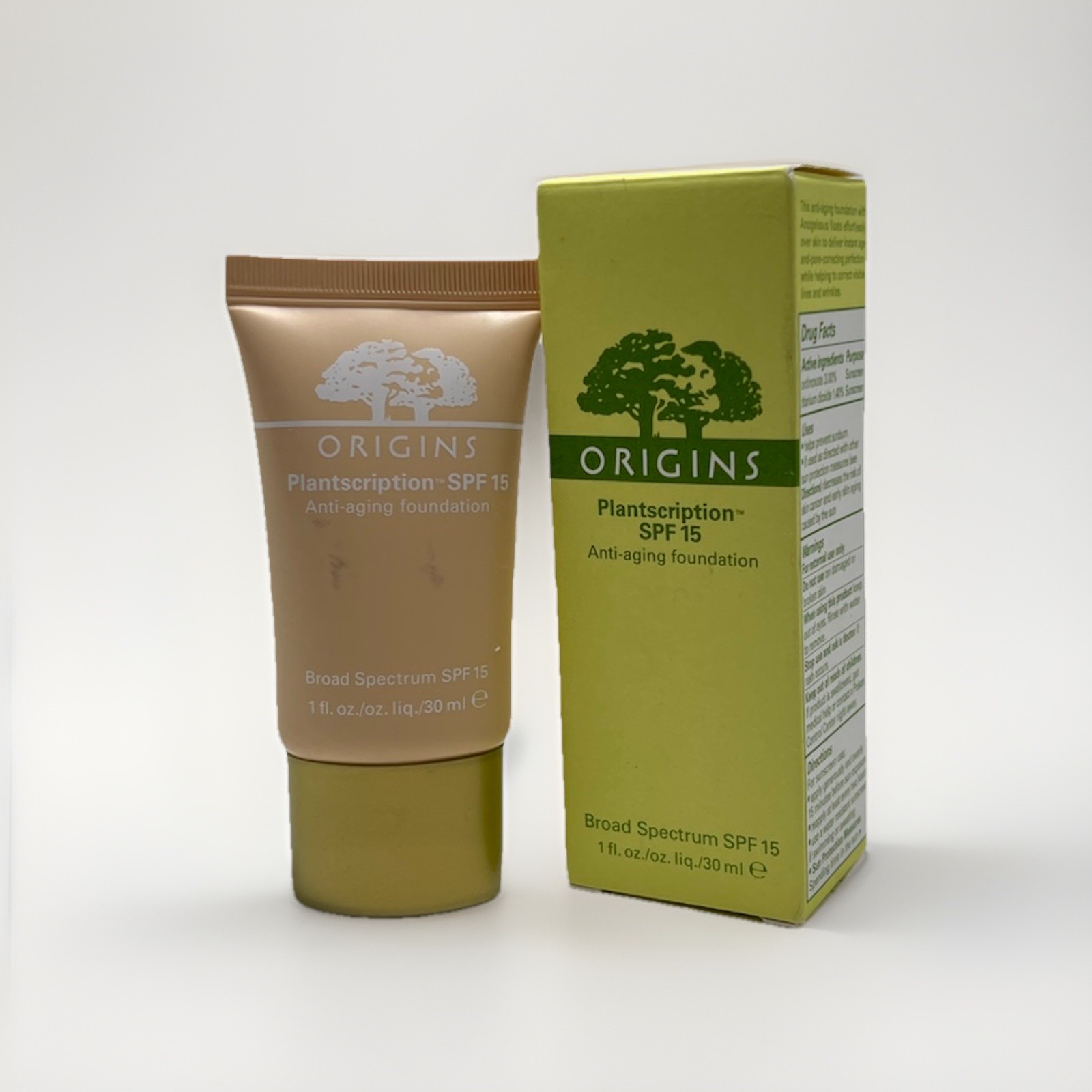 Origins Plantscription Anti-Aging Foundation 02-LIGHT NEUTRAL DISCONTINUED