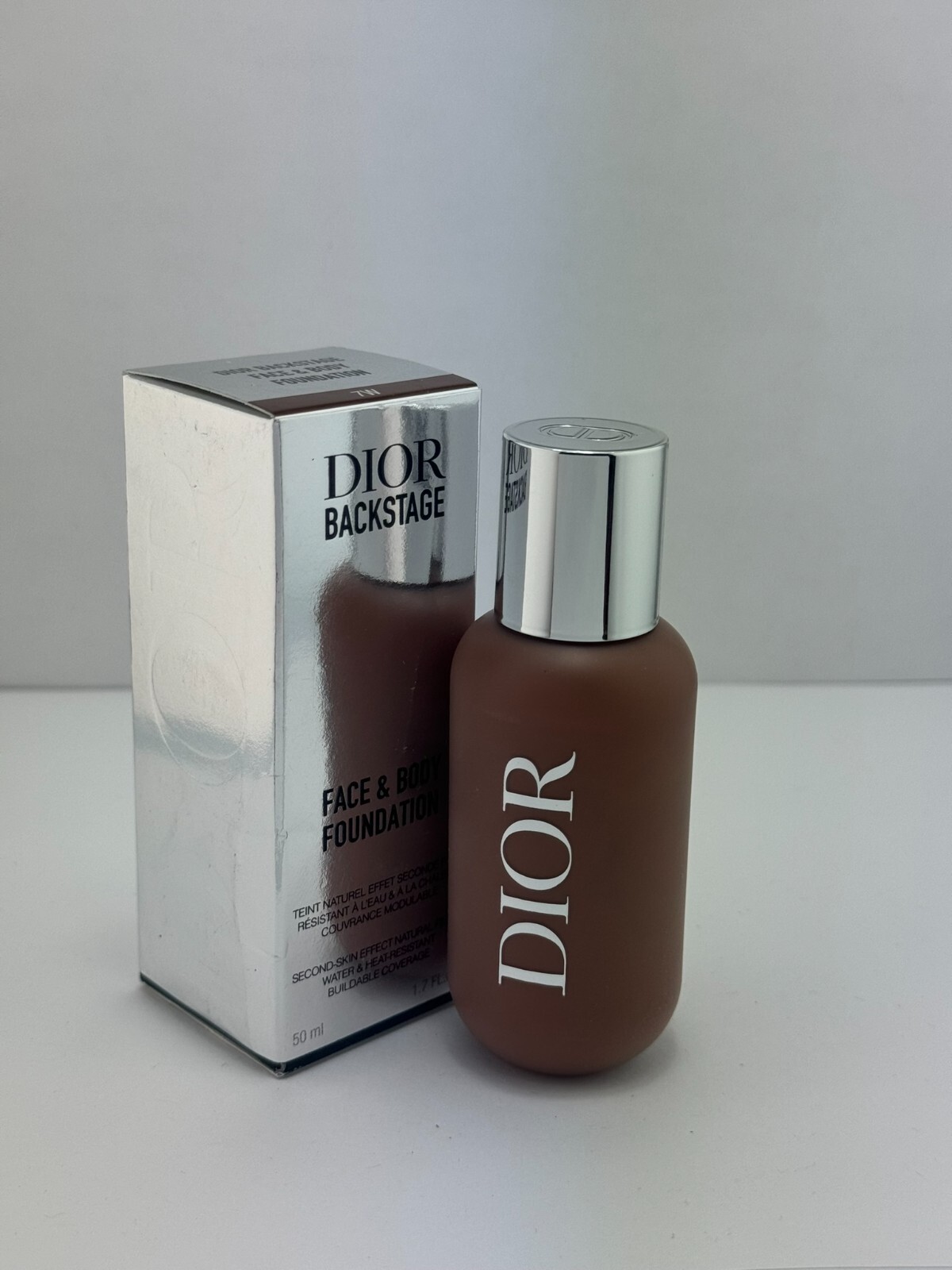Dior Backstage Face & Body Foundation 7W 50ml Warm Shade New