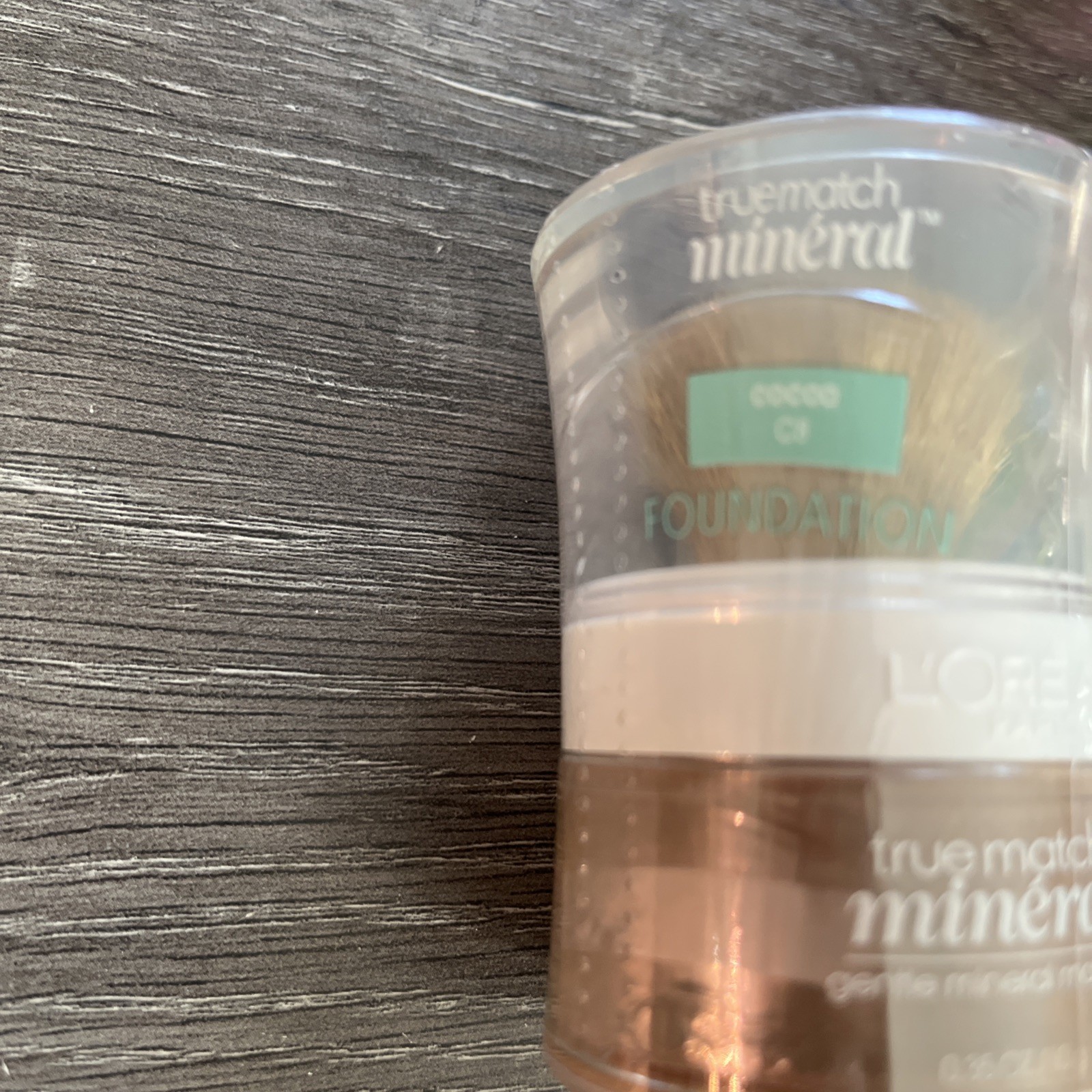 1 L’Oréal Paris TrueMatch LoosePowder Mineral Foundation/Bronzer In Cocoa#C8 New