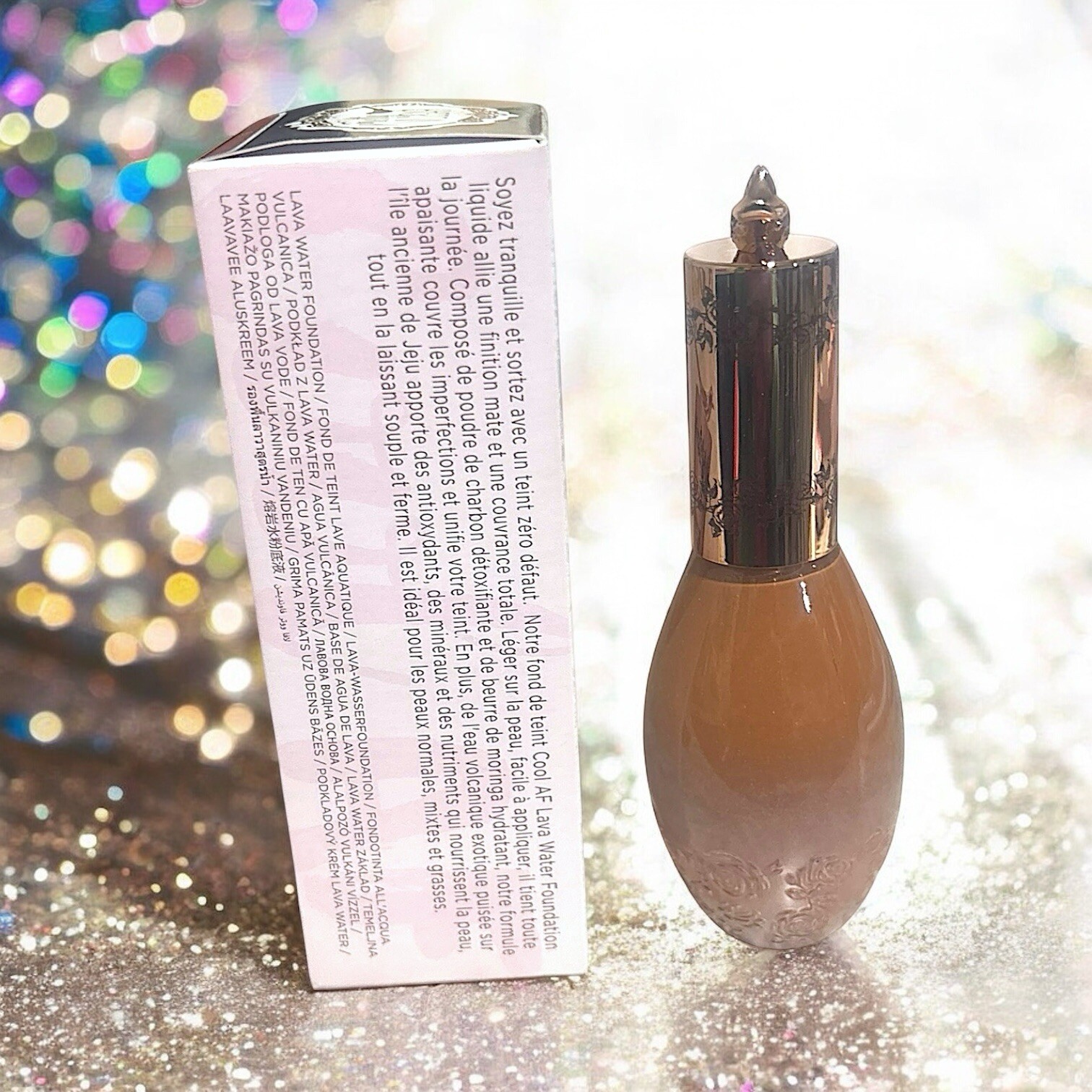 PRETTY VULGAR Cool AF Lava Water Foundation 35 ml in 76 Bare Bae 1.18 fl oz NIB