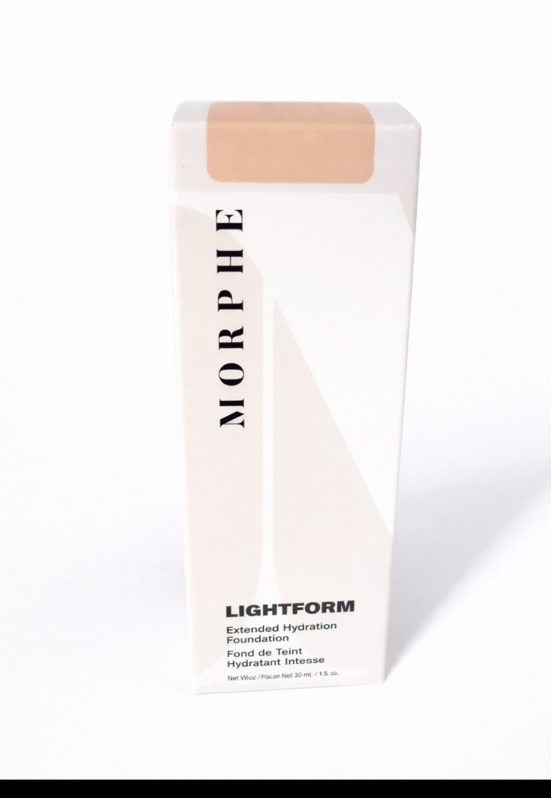 NEW MORPHE LIGHTFORM EXTENDED HYDRATION FOUNDATION LIGHT 02N 1 FL OZ 30ML NIB
