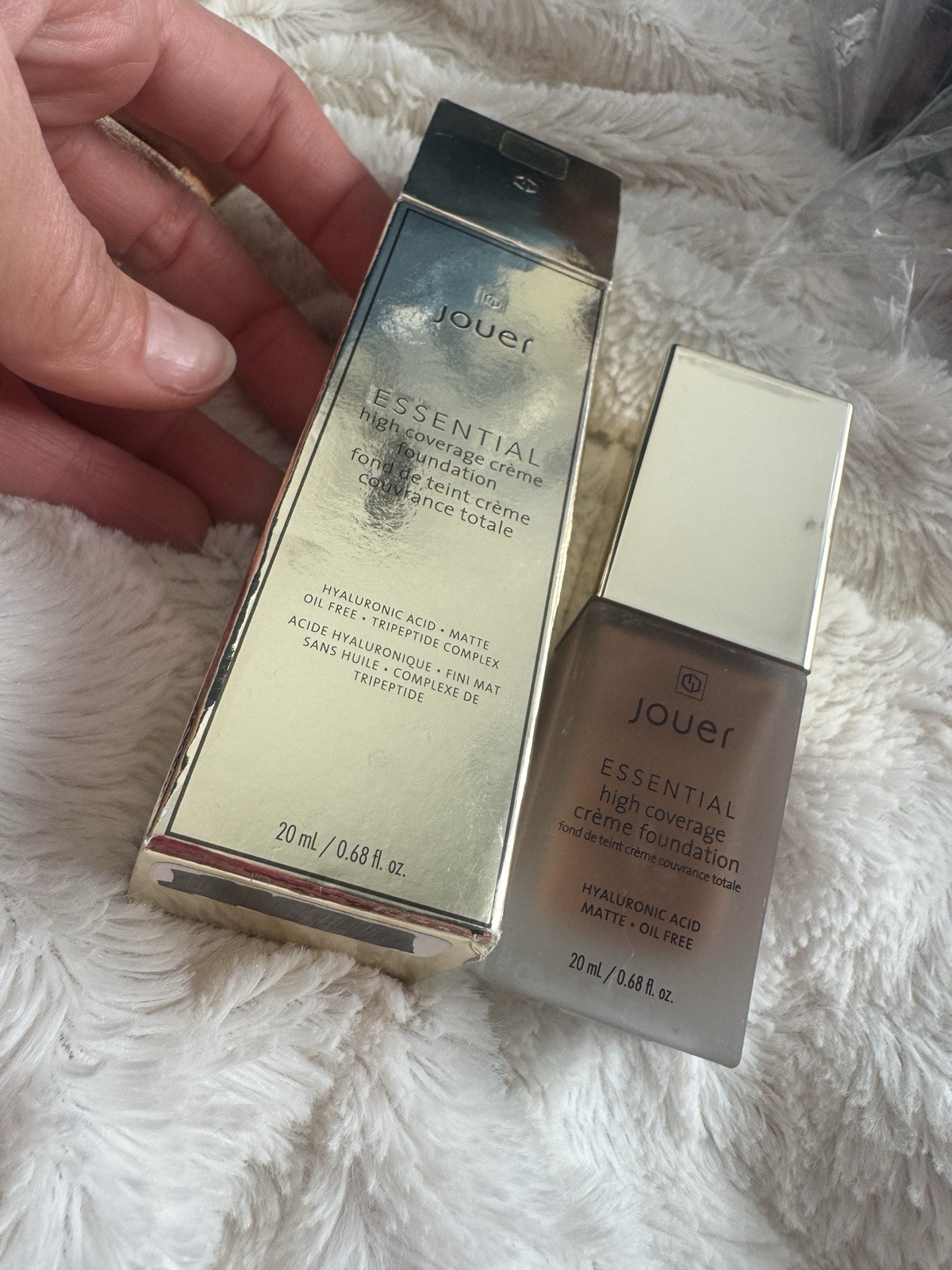 Jouer Essential High Coverage Creme Foundation Mahogany .68 Fl oz 20 mL