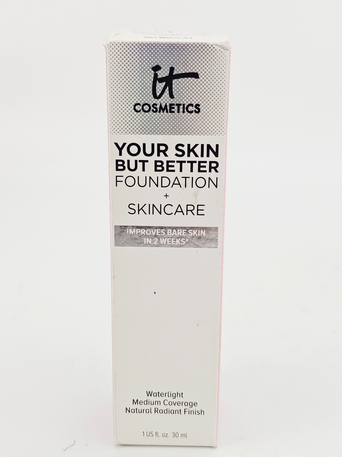 IT Cosmetics Your Skin But Better Foundation Tan Warm 44 NEW 1 oz