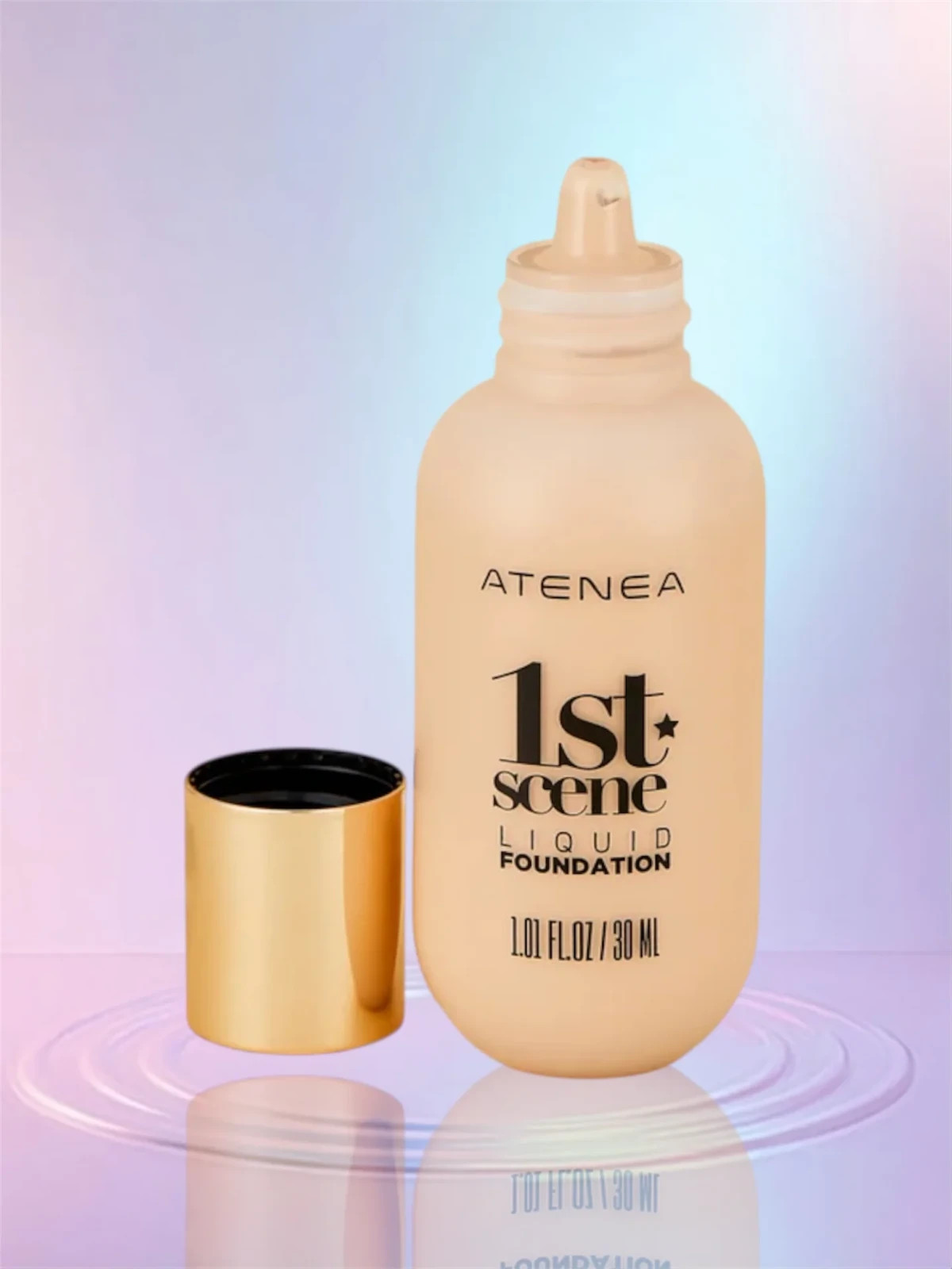 TRENDING ATENEA 1st Scene Liquid Foundation Medium-High Semi-Matte 30ml:Base