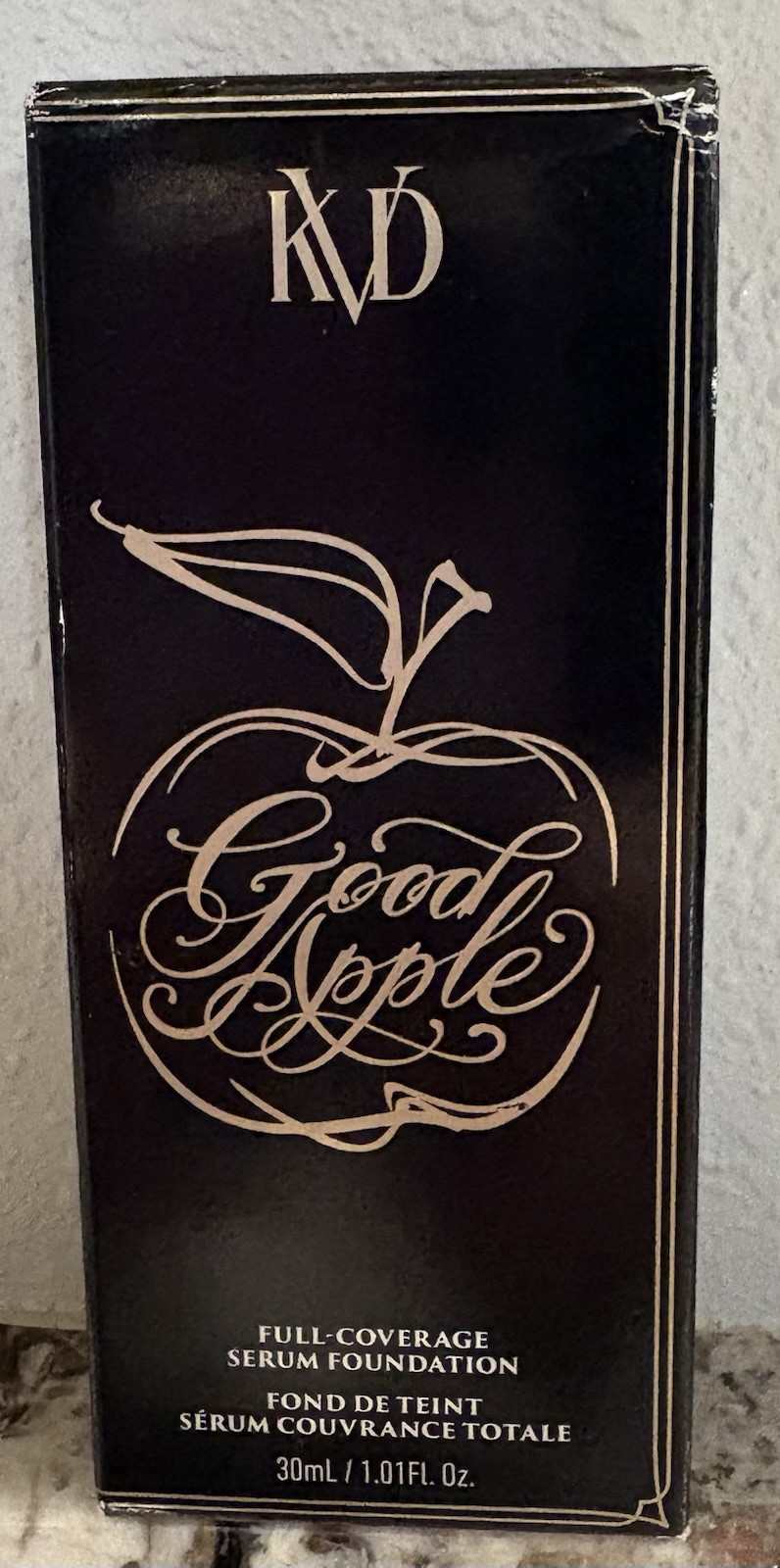 KVD Good Apple Full Coverage Serum Foundation Tan 070 New In Box Kat Von D