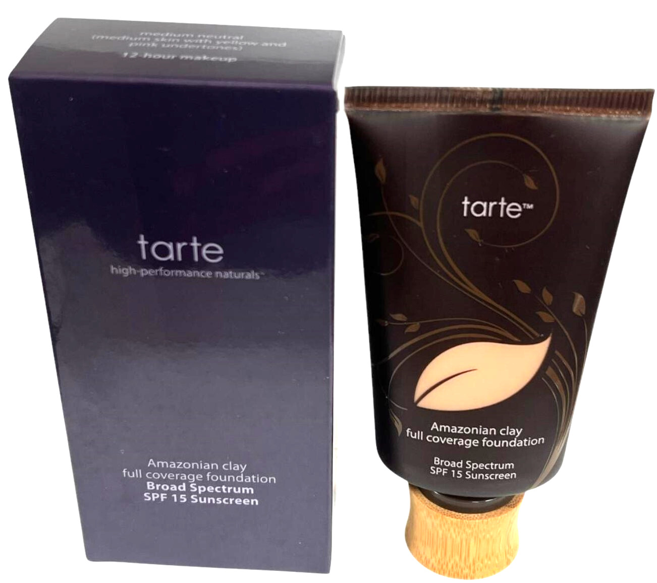 Tarte Cosmetics Amazonian Clay 12-Hour Coverage Foundation 1.7 oz Medium Neutral