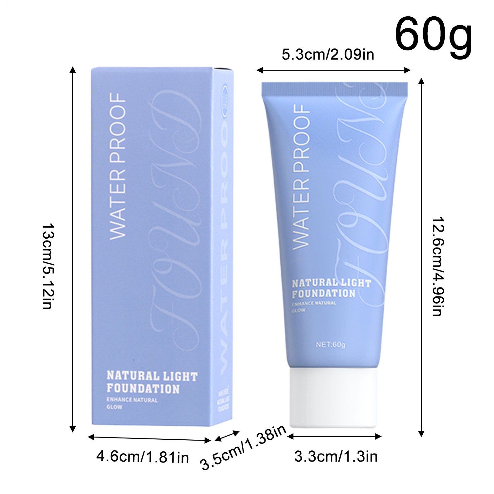 `Full Coverage Matte Liquid Foundation Oil Control 24h Long Lasting
