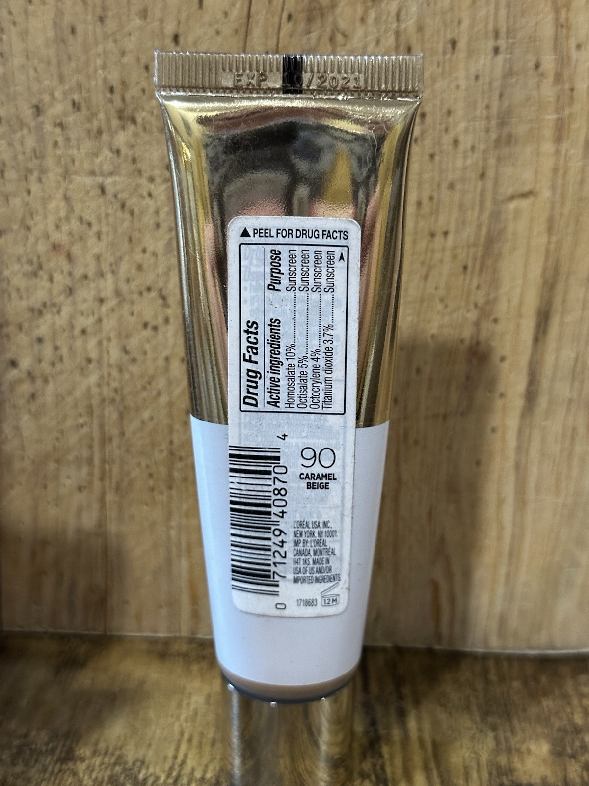 L’oreal Age Perfect Radiant Serum Foundation Sunscreen SPF 50 90 Caramel Beige