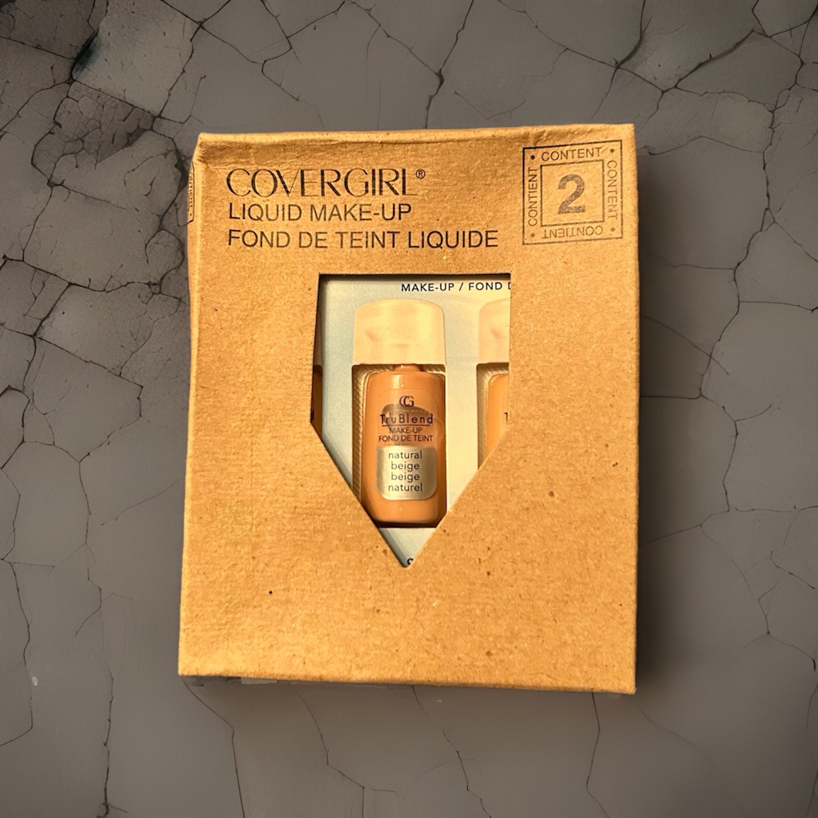 2 Pack CoverGirl TruBlend Make-Up-415 Medium