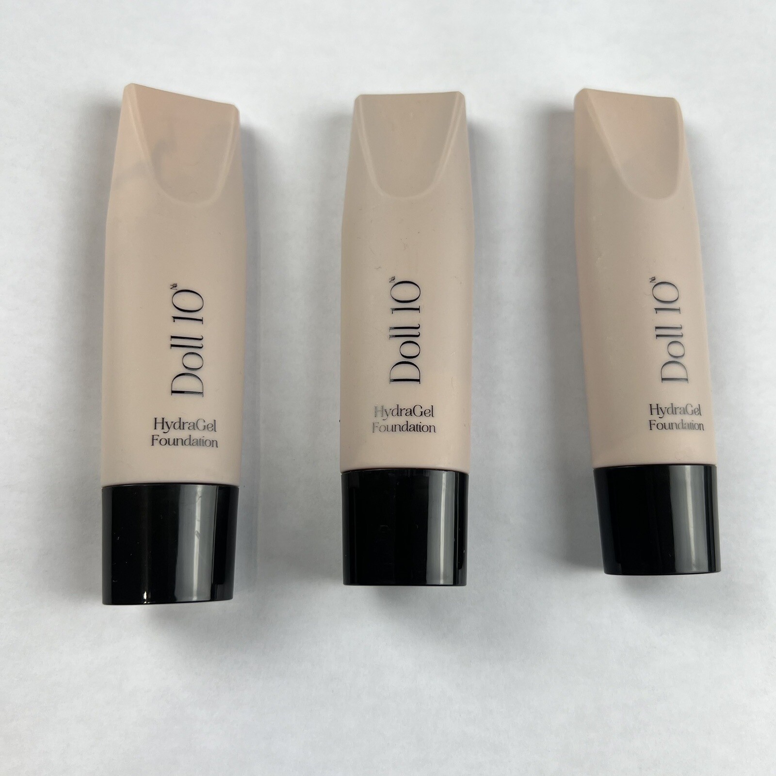 Doll 10 Hydragel Foundation 30 ml 1 oz NWOB Hydra Gel Deep- Lot Of 3