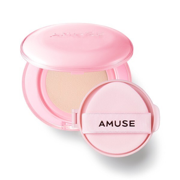 AMUSE Dew Power Vegan Cushion 15g *2 (Original + Refill) SPF50+ PA++++