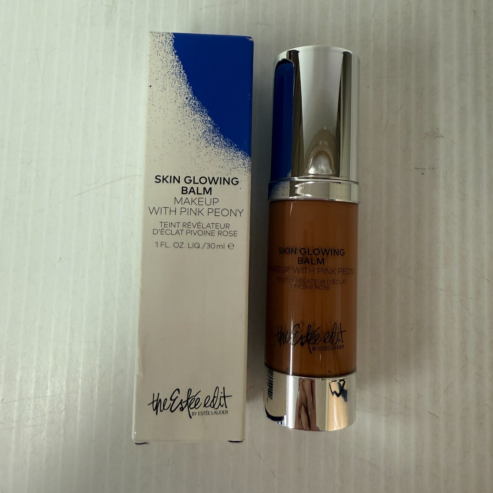 Estee Lauder Skin Glowing Balm Makeup With Pink Peony 510 Truffle New In Box