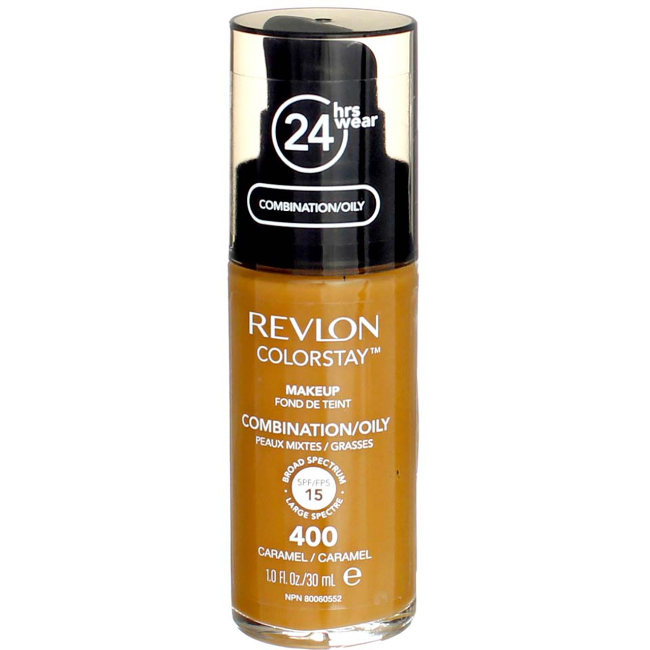 Revlon ColorStay Makeup Foundation For Combination Oily Skin, Caramel 400, SP…
