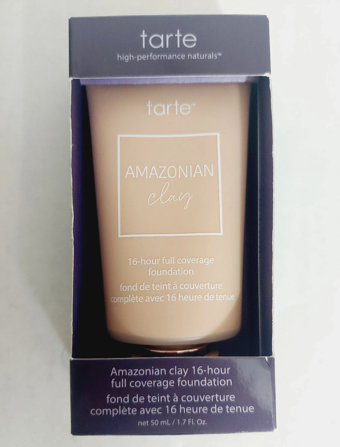 Tarte Amazonian Clay 16 Hour Full Coverage Foundation ~ 32N MEDIUM NEUTRAL ~ NEW