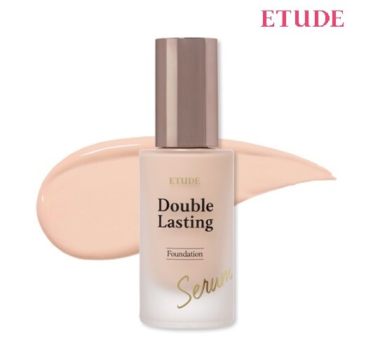 ETUDE Double Lasting Serum Foundation 30g Liquid Foundation Korea Makeup 7Colors